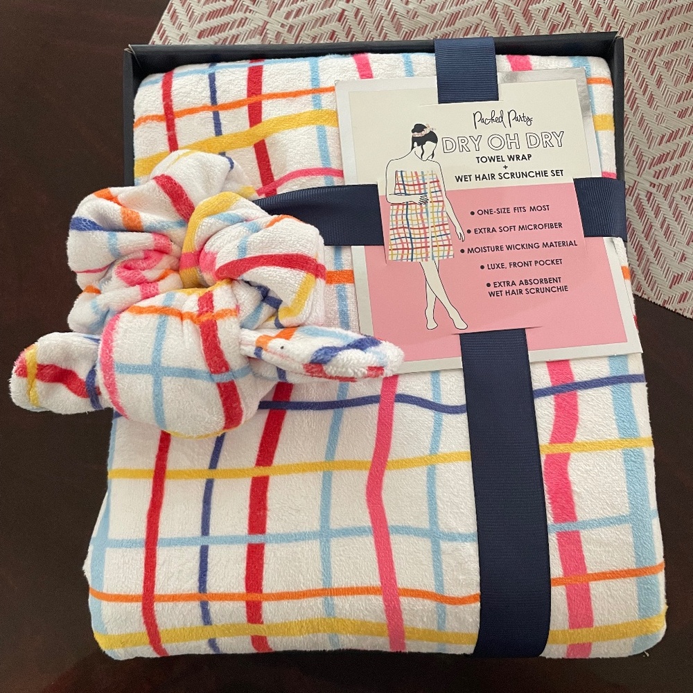 Towel Wrap + Scrunchie Set